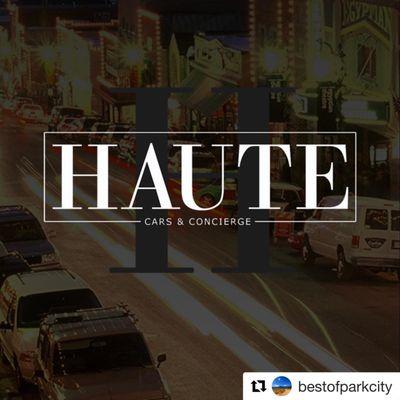 Haute on Instagram @HauteCarsParkCity  Checkout or fabulous anonymous review by @bestofparkcity