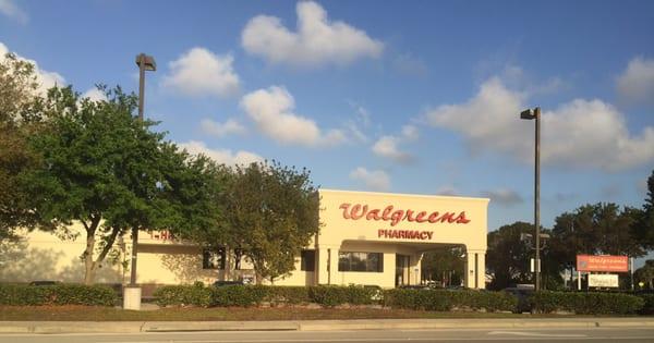 The Front of Walgreens