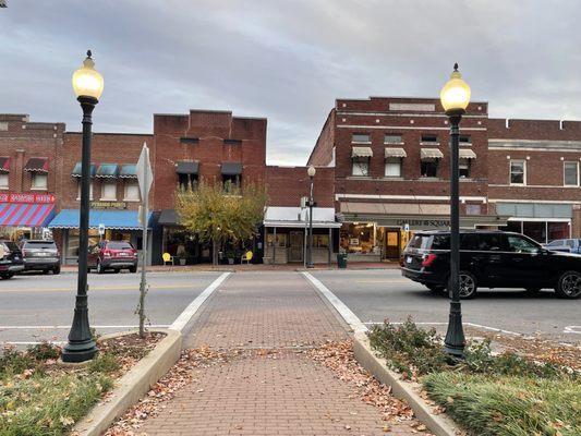 Downtown Franklin...a beautiful place to visit!