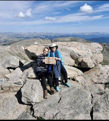 Mt Evans summit