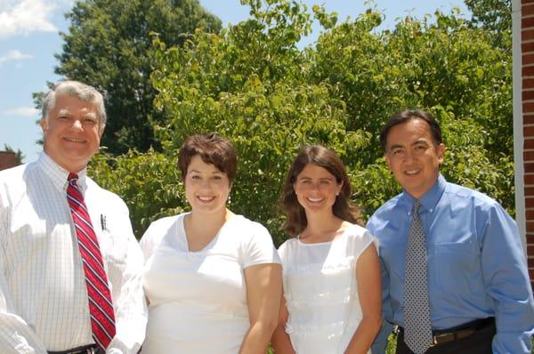 Dr. Brown, Genevieve Barron, Dr. Abrahamson, Dr. Sanusi