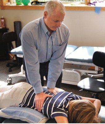 Manual therapy techniques by skilled providers.