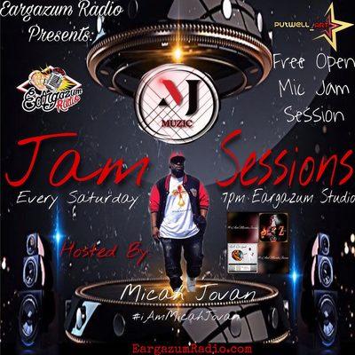 Open Mic Jam Sessions Every Saturday 7pm at Eargazum Radio