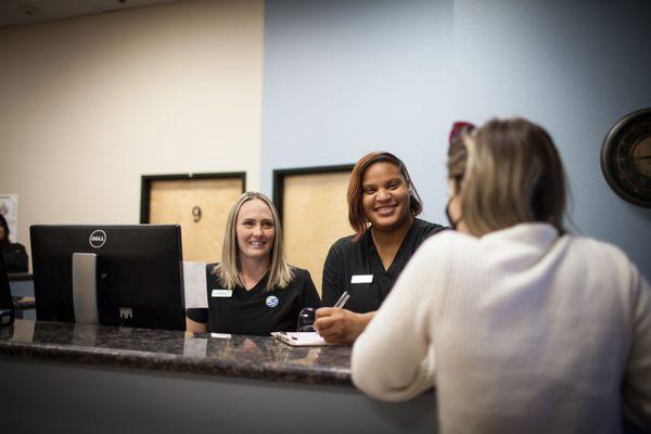 Front desk