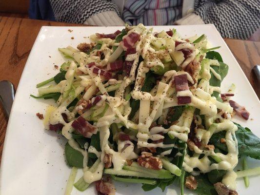 Apple walnut salad