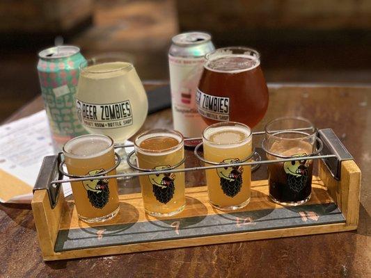 Beer flight