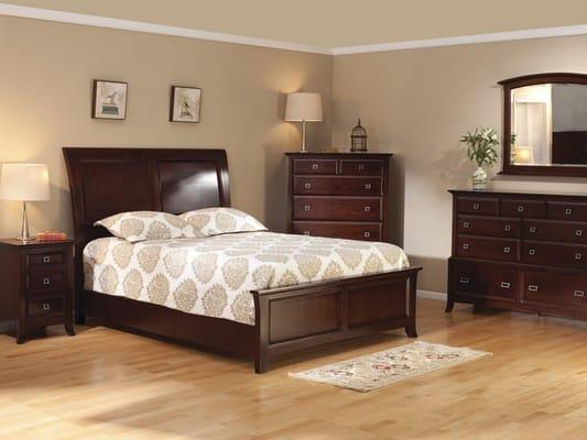 Cascade Solid Alder Bedroom