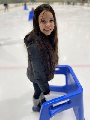 First time ice skating!