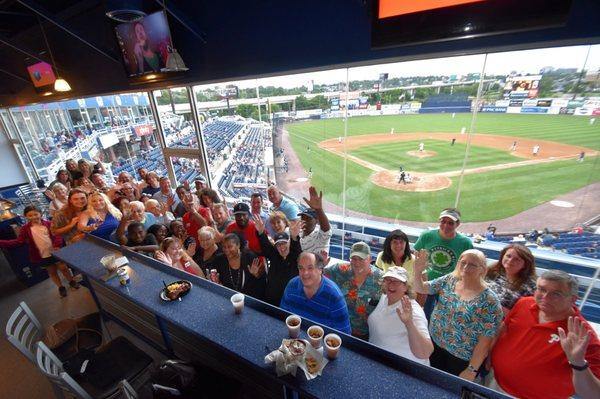 Blue Rocks for Scholarship presentation