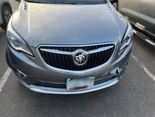 Before Repairs 2020 Buick Envision