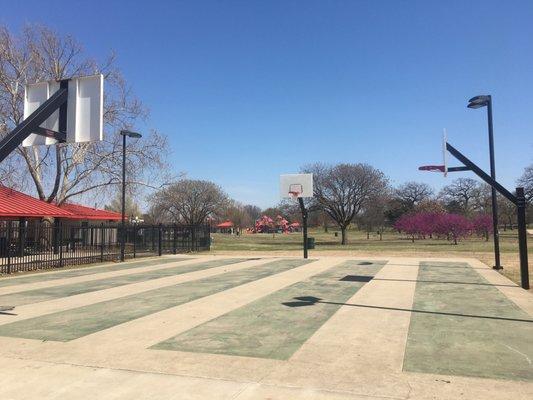 Basketball courts