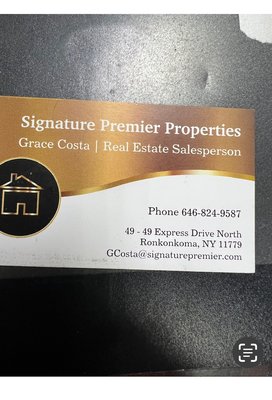 Grace Costa - Signature Premier Properties