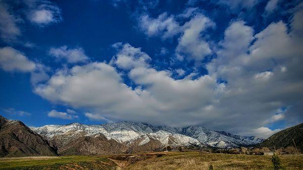 El Dorado Ranch Park,Yucaipa,California is beautiful throughout the year-especially after a clearing winter storm! A must see!