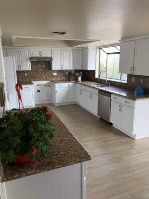 Complete kitchen remodel in Palmdale.