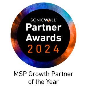 Named as SonicWall MSP Growth Partner of the Year, selected from more than 17,000 partners.