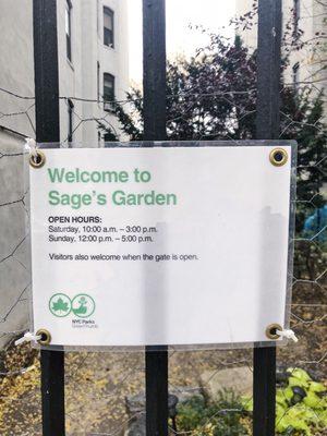 Sage's Garden