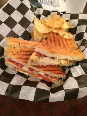 Chicken Ranch Bacon Panini!