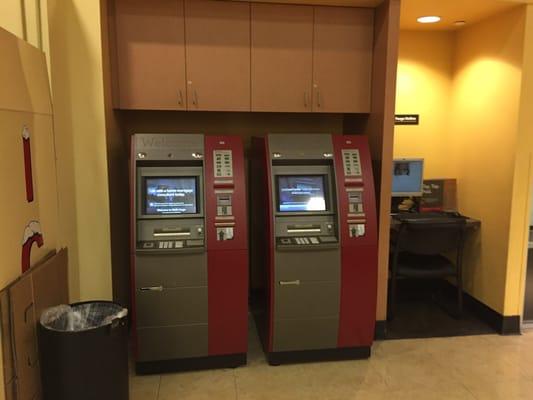 The Wells Fargo ATMs