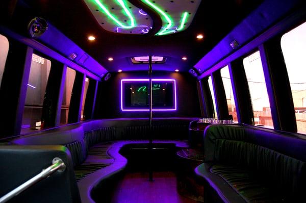 16 Passenger Party Bus.