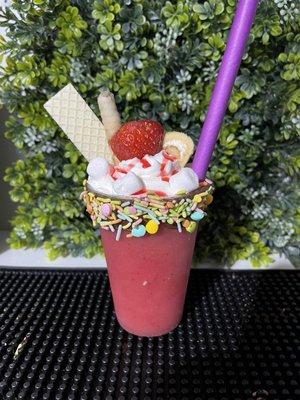 Kids Strawberry Frappe