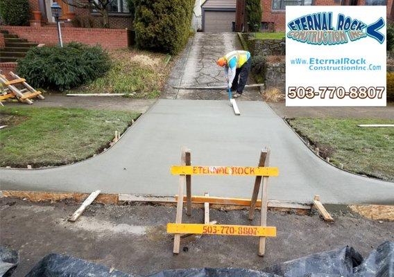 Eternal Rock Sidewalk Driveway Patio Retaining Wall