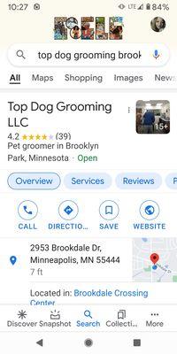 Top Dog Grooming, LLC