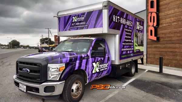 This was Xtreme Lawn Care's 32nd wrap since starting with us in 2012.