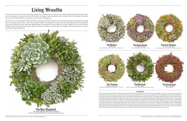 Living Wreaths