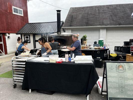 Flour Girl and Flame Mobile oven