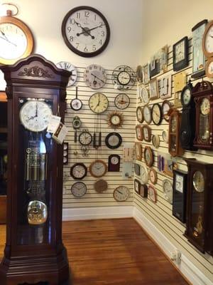 All kinds of clocks!