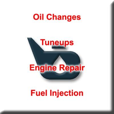 Oil Changes, Tuneups, Engine Repair, Fuel Injection