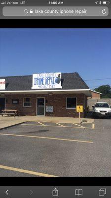 Here is a picture of our store looking from the parking lot, we are located in the same plaza as concord pizza and zappitelli financial!