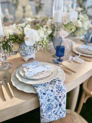 Baby shower styling and design