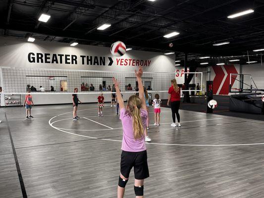 Volleyball fundamentals camp