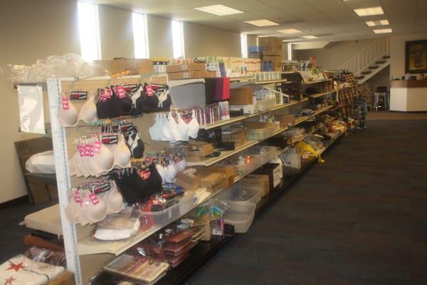 Welcome to our showroom! Here we have on display all discounted items which can either be purchased in bulk or individually!