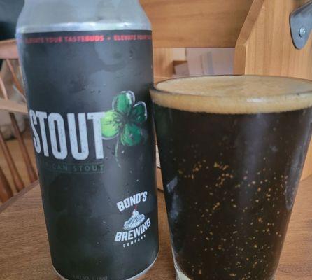 The Stout, from Bond's Brewing!