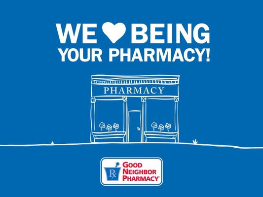 We love being your locally owned pharmacy.