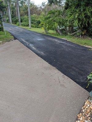 Asphalt Driveway Paving and Concrete Replacement