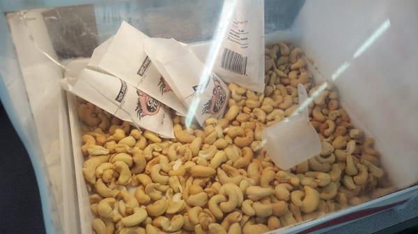 Roasted cashews ;) $1.29