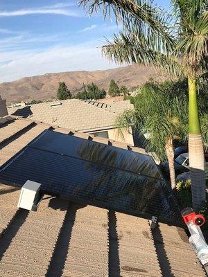 No greater satisfaction than being able to restore a customers solar panels to their full producing potential.