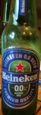 Heineken Zero - no alcohol and 69 calories, tastes pretty darned good