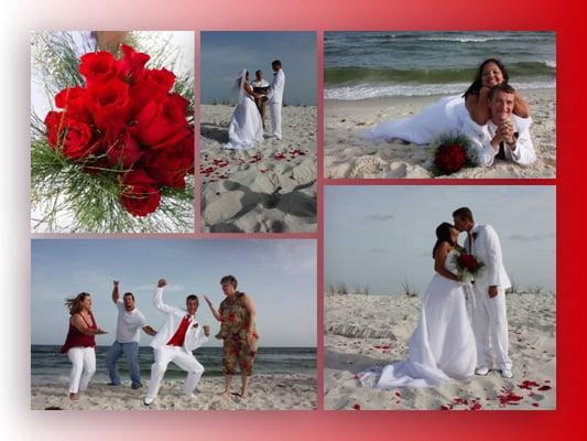 Gulf Coast Beach Wedding, Alabama ©Nikki Paschen, Paschen's Photography