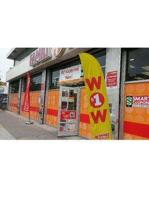 Family Dollar stores - Nostrand Avenue and Avenue X , Brooklyn, NYC .( B44, B36) -buses !