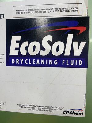 We use eco cleaning