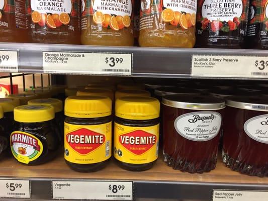 Vegemite? What a surprise!