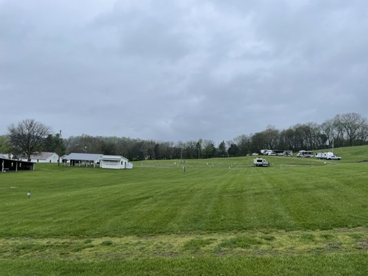 View of the campground