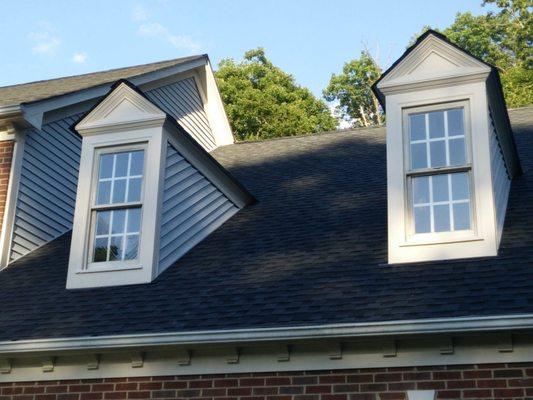 Dormer work I had done replacing rotting wood with composite material.