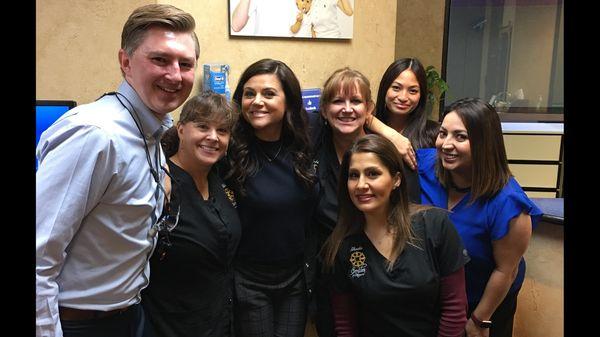 What a pleasure it was to spend the morning with Tiffani Thiessen!