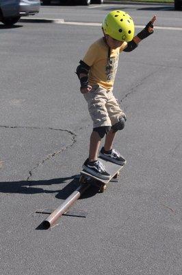 Private lesson at Cornerstone Skatepark