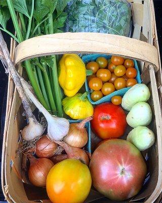 A CSA Summer "share."